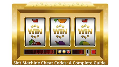 cheat codes for slot machines 2021